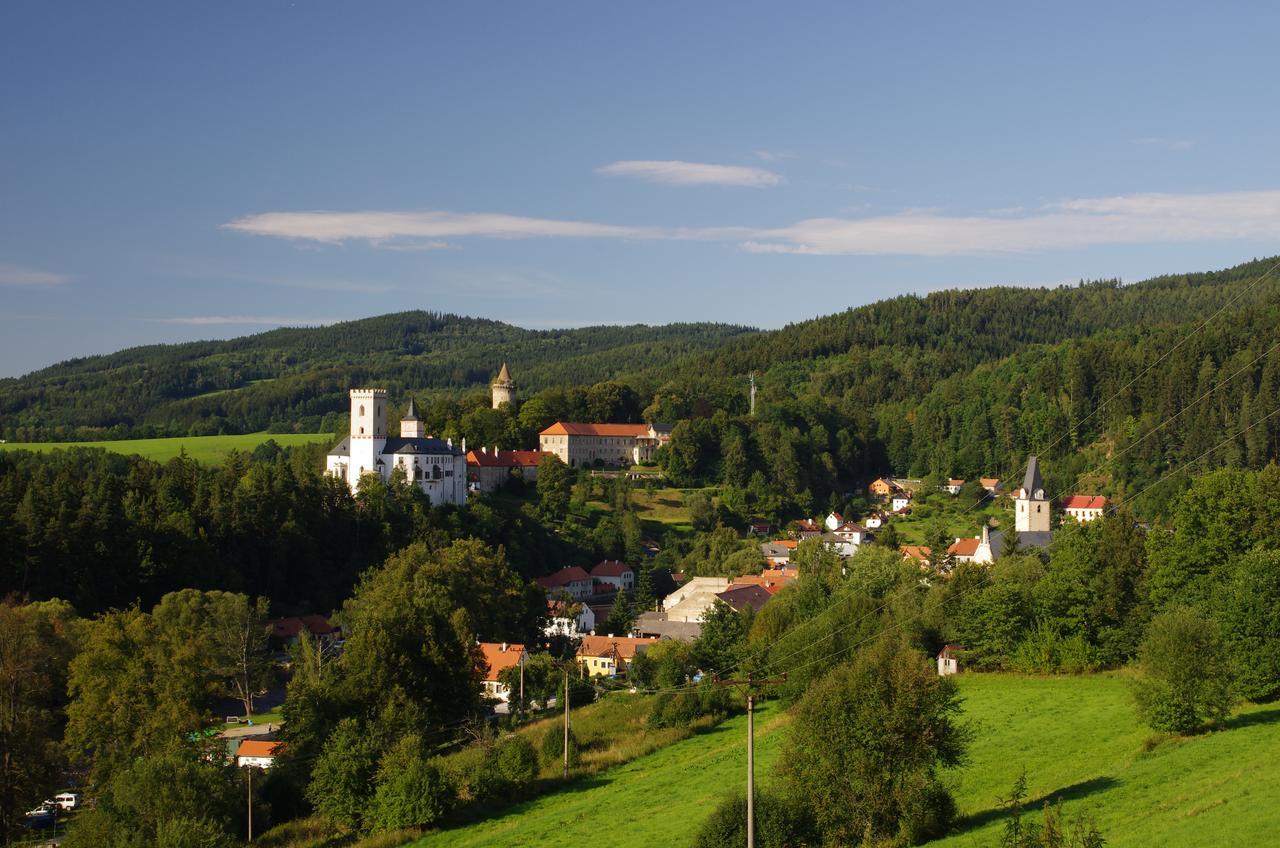 Penzion U Candru Vyšší Brod Eksteriør billede