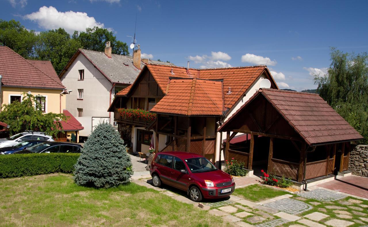 Penzion U Candru Vyšší Brod Eksteriør billede
